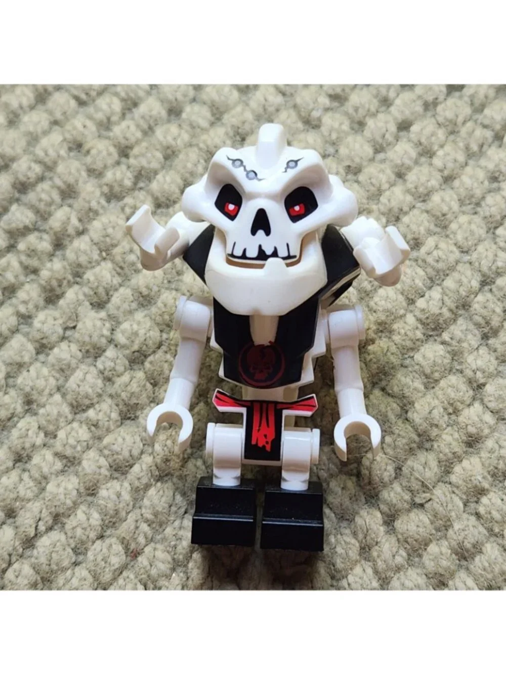 LEGO Ninjago Samukai Minifigure Skulkin 2505 2507 njo0014 Rare Retired Skeleton